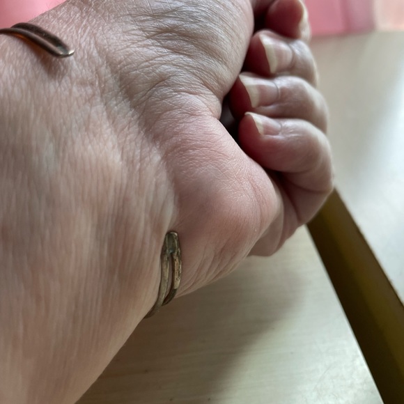 Percy Spenser Navajo Sterling turquoise bracelet Bangle - Picture 4 of 6